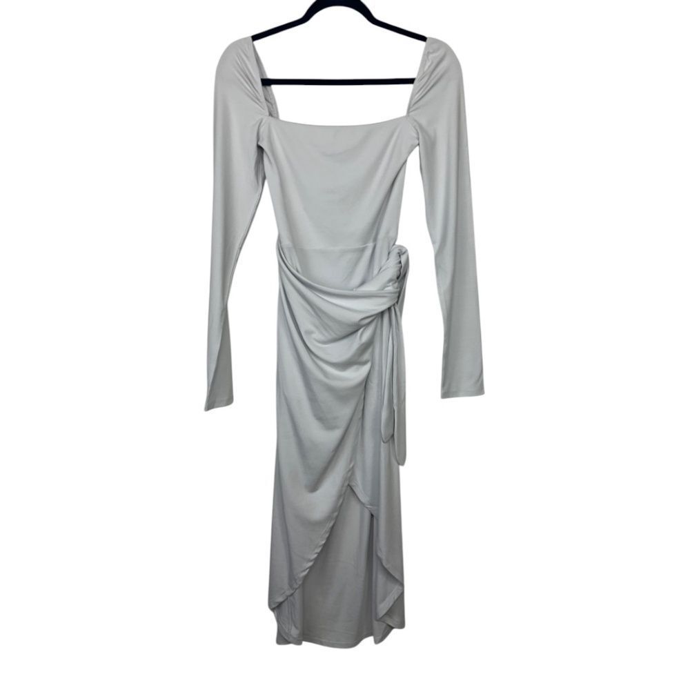 Wilfred Aritzia Saturn Long Sleeve Wrap Dress NEW - Picture 2 of 8